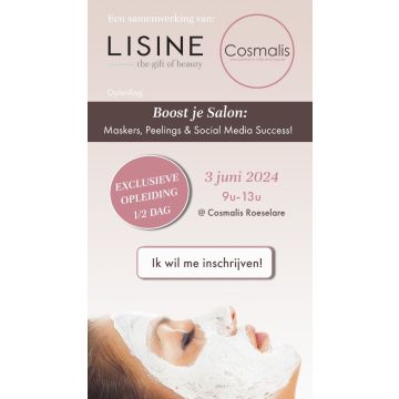 Exclusieve Lisine Opleiding - Boost je Salon