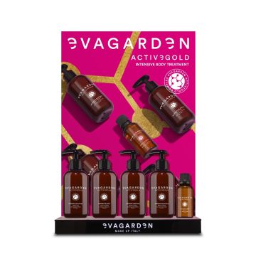 Activegold Intensive Body Treatment Display - Evagarden