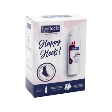 Happy Heels! Rough Skin Formula 125ml + FREE Pedi Socks