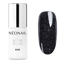 9600-7 Glitter Effect Base 7.2ml - Black Shine - Neonail