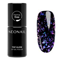 9903-7 Top Glow Violet Aurora Flakes - Neonail
