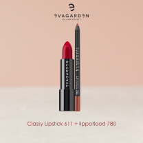 Classy Lipstick °611 Tango Red + GRATIS Lippotlood 780