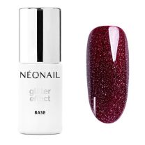 9599-7 Glitter Effect Base 7.2ml - Burgund Shine - Neonail