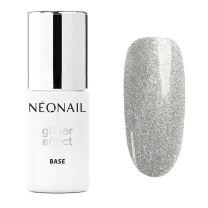 9601-7 Glitter Effect Base 7.2ml - Silver Shine - Neonail