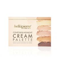 BIG Contour & Highlight Cream Palette - Bellapierre